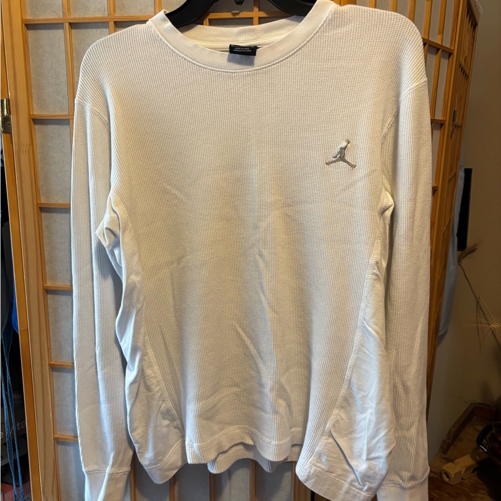 Jordan White Men's Sweater